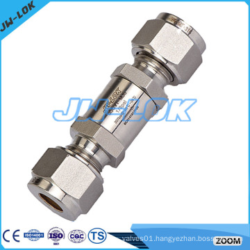 High pressure manual standard air check valve